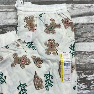 New womens, Holiday flannel joggers
